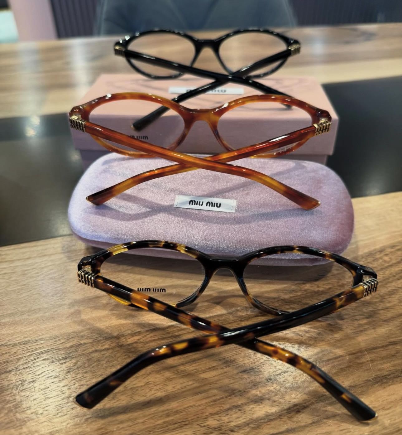Miu Miu × Vintage NEW Miu Miu sunglasses MU 01XV 1AB-1O1 Size ONE SIZE - 10 Thumbnail