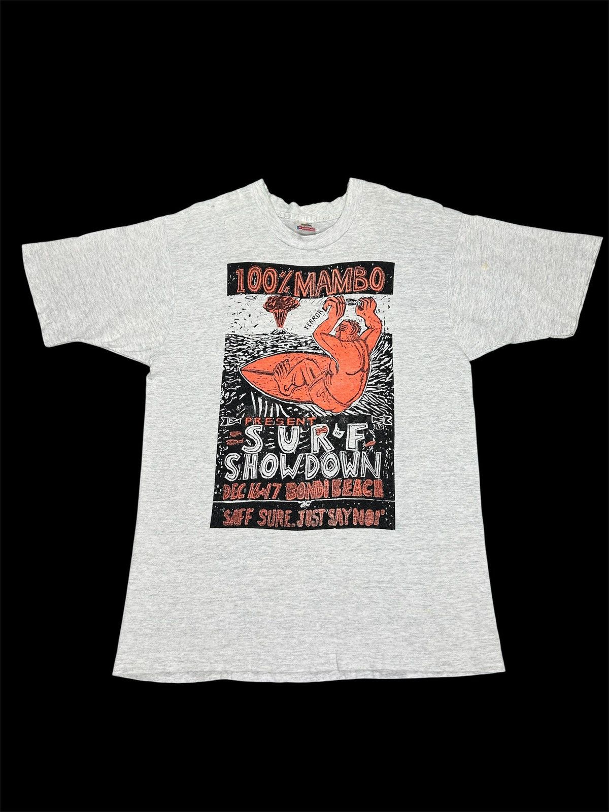 Mambo Vintage 90’s Mambo Terror /Surf/skate shirt Size US L / EU 52-54 / 3 - 1 Thumbnail
