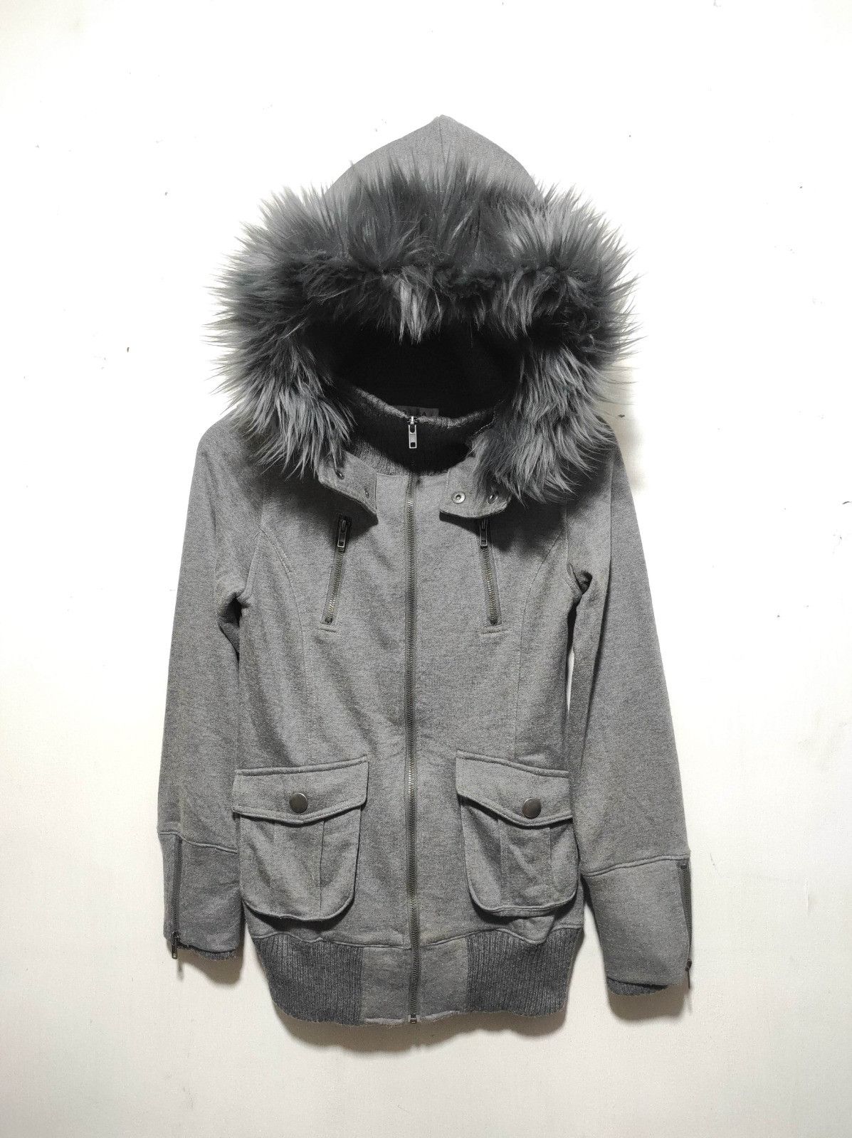 Japanese Brand Colza zip fur hoodie ifsix LGB style Size US XXS / EU 40 - 2 Thumbnail