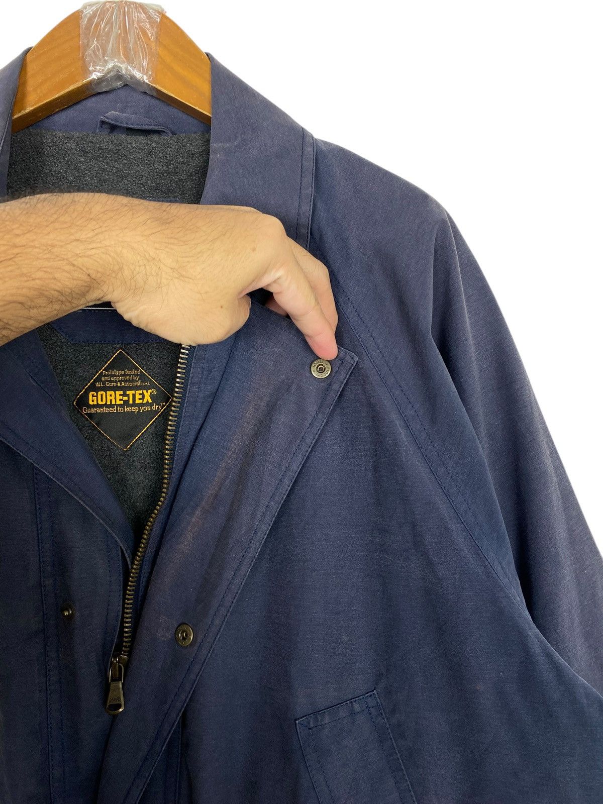 Paul & Shark Rare‼️ Vtg Paul & Shark Gore-Tex Yachting Jacket Lampo Zip Size US L / EU 52-54 / 3 - 14 Thumbnail
