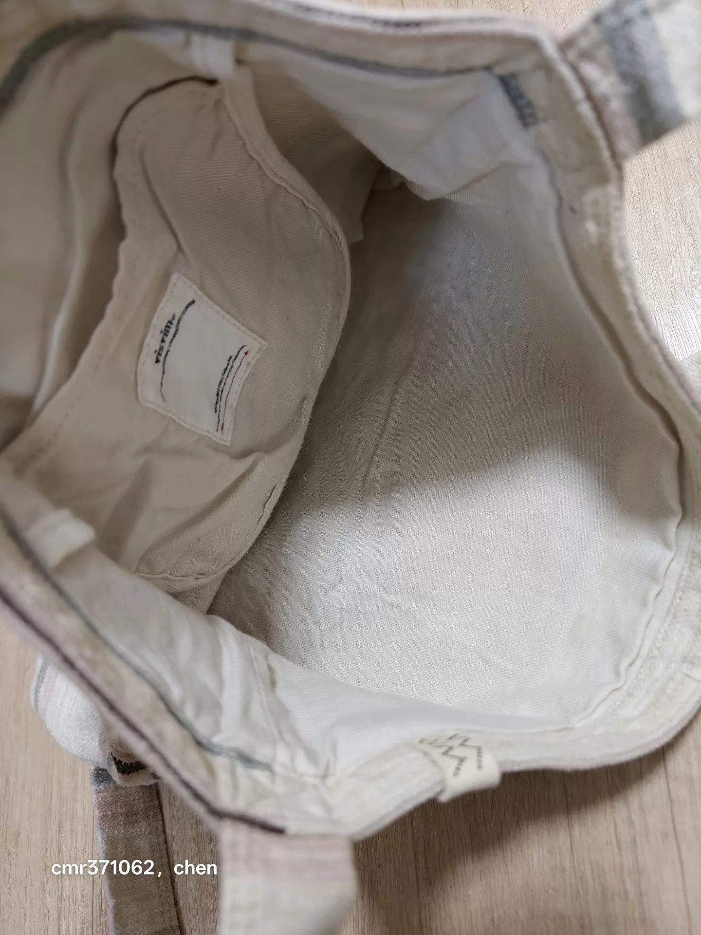 Visvim VISVIM 18AW MUSETTE (BORDER N.D.) Ivory Multi 95+ 35x32cm Size ONE SIZE - 7 Thumbnail