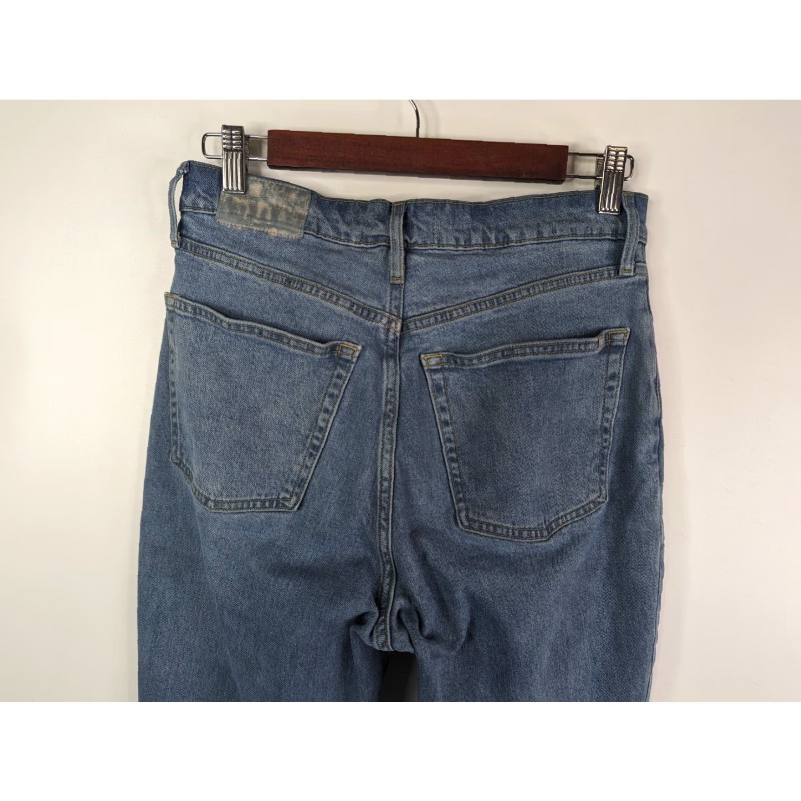 Everlane Everlane The Original Cheeky Jean Crop Size 27 Organic Cotton Stretch Blue Cropped Jeans Women 27 Cotton Jeans Size 27" / US 4 / IT 40 - 5 Thumbnail