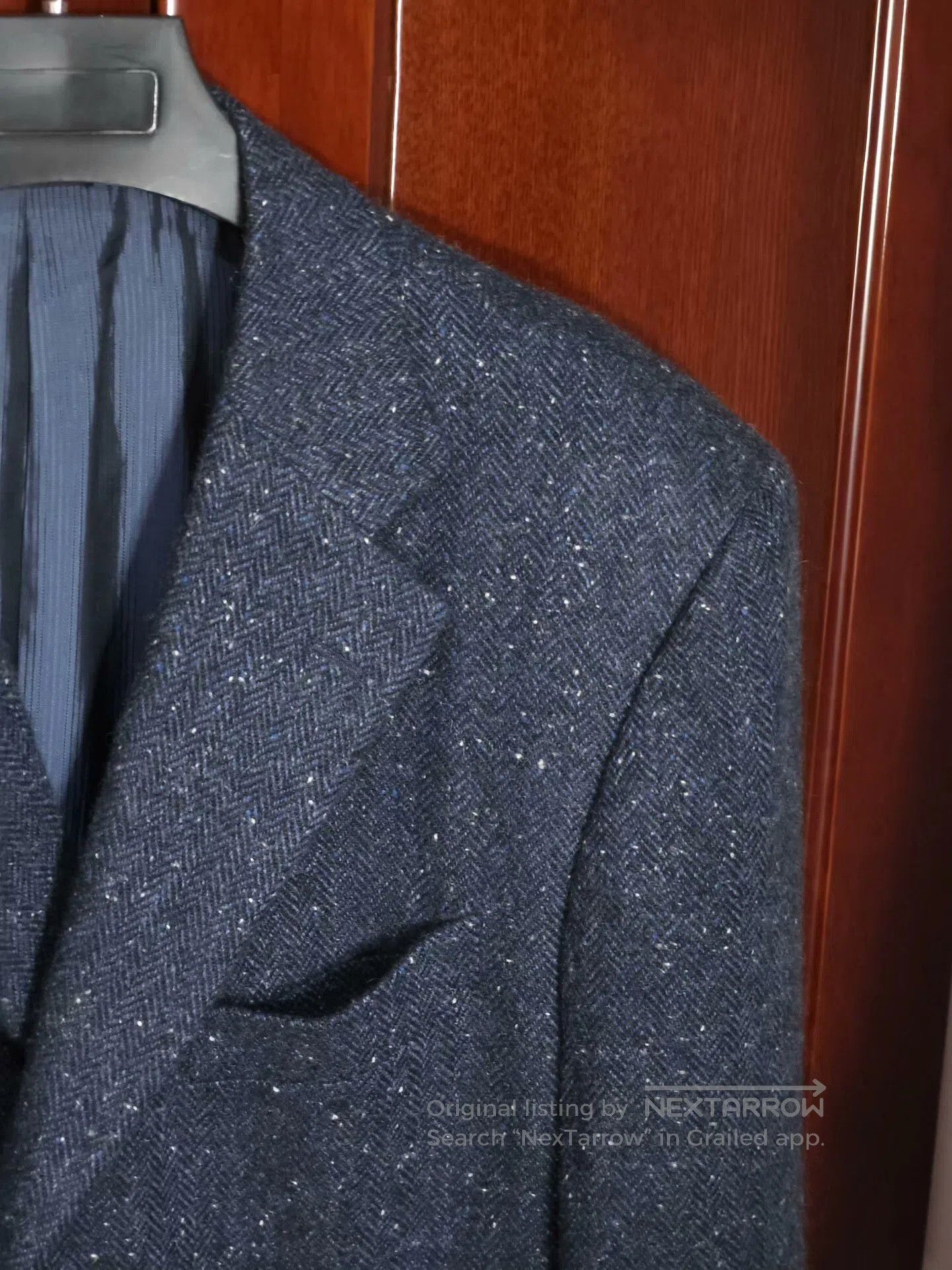 Pal Zileri Pal Zileri Cashmere Blazer in Navy Blue. Size US XL / EU 56 / 4 - 2 Thumbnail