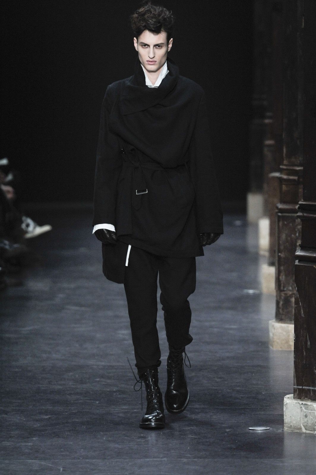Ann Demeulemeester Ann Demeulemeester AW10 High Neck Asymmetrical Trench Coat Size US M / EU 48-50 / 2 - 3 Thumbnail