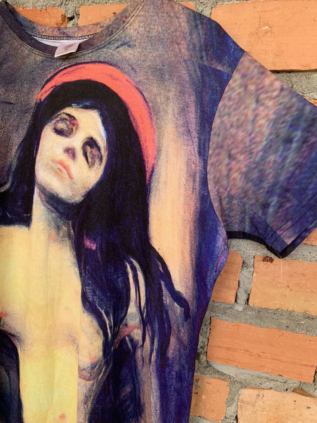Art Comes First Vintage Madonna uncensored “Love and Pain” by Edward munch Size US M / EU 48-50 / 2 - 10 Thumbnail