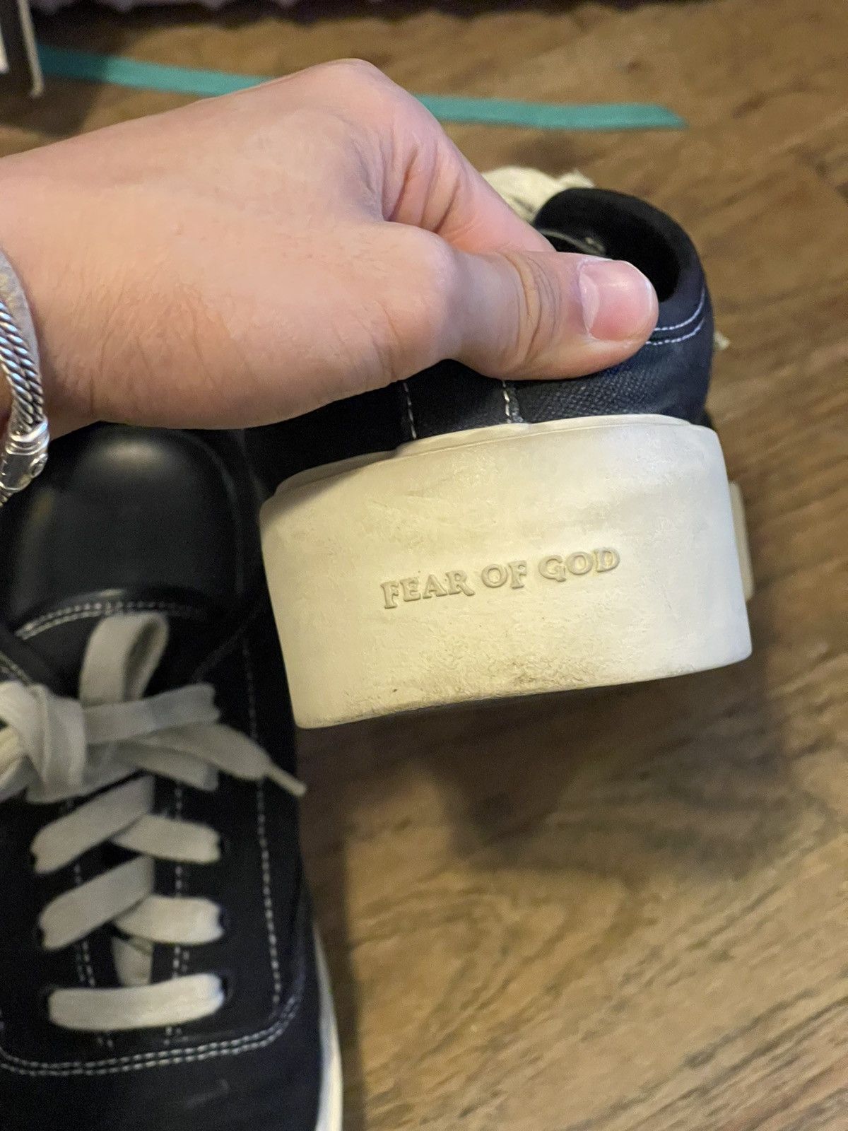 Fear of God Fear of god 101 sneaker backless canvas Size US 8 / EU 41 - 12 Thumbnail