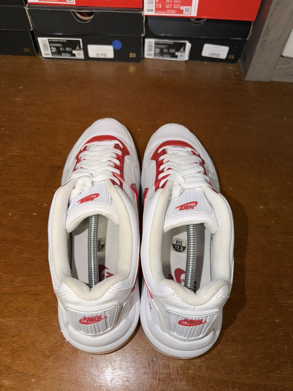 Nike Nike Air Max LTD 3 White University Red size 11.5 Size US 11.5 / EU 44-45 - 6 Thumbnail