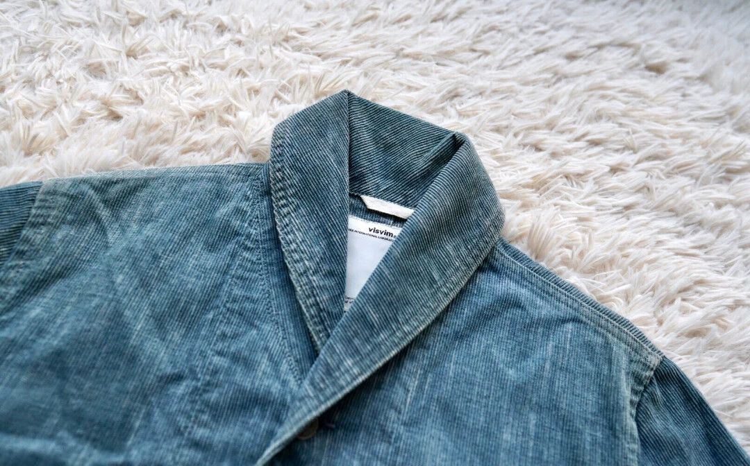 Visvim visvim 13SS Artifact Coverall Indigo Corduroy Jacket Size US M / EU 48-50 / 2 - 4 Thumbnail