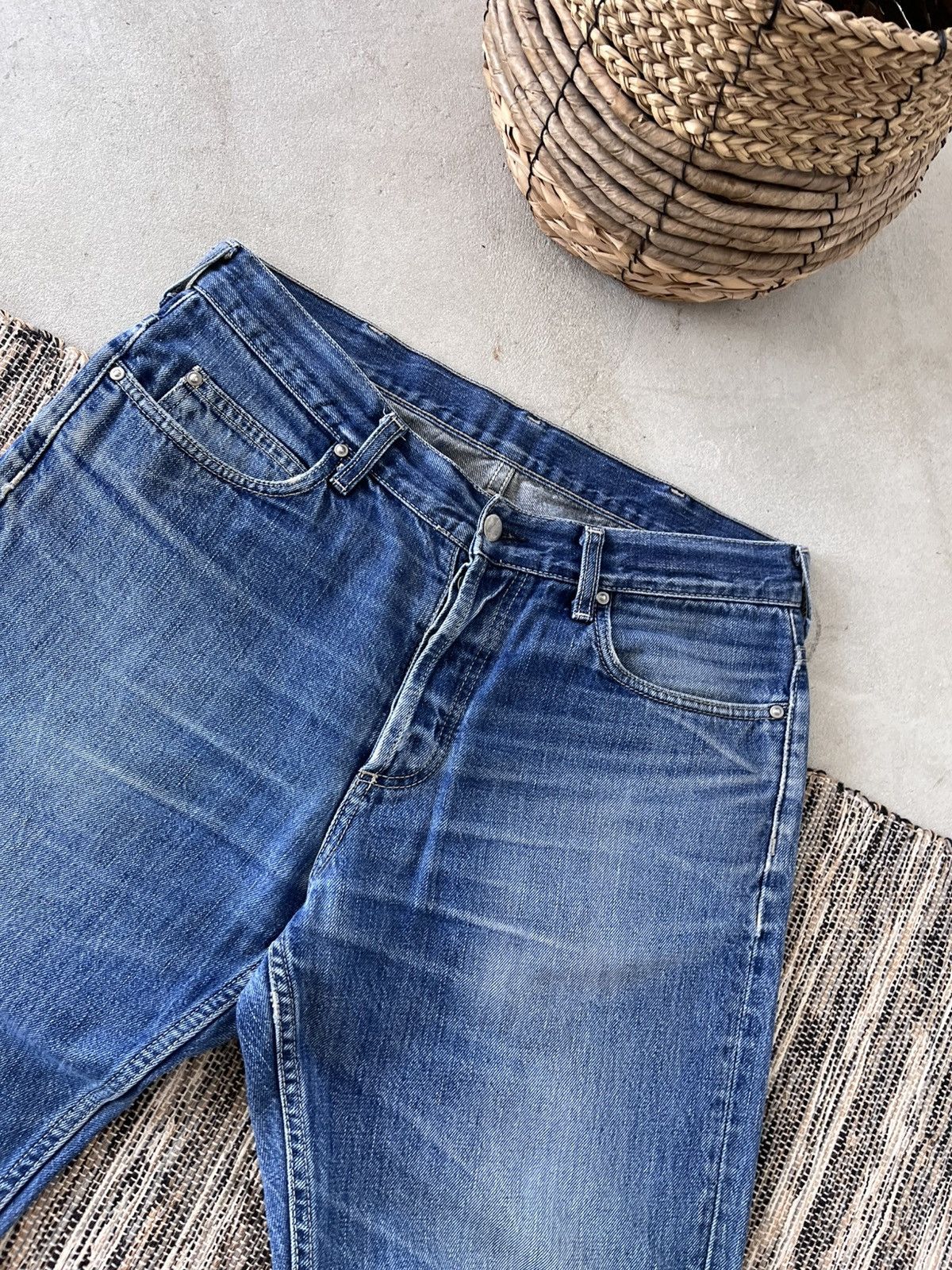 Carhartt Vintage Carhartt Denim Jeans Straight cut Sk8 Y2K Blue Pants Size US 32 / EU 48 - 7 Thumbnail