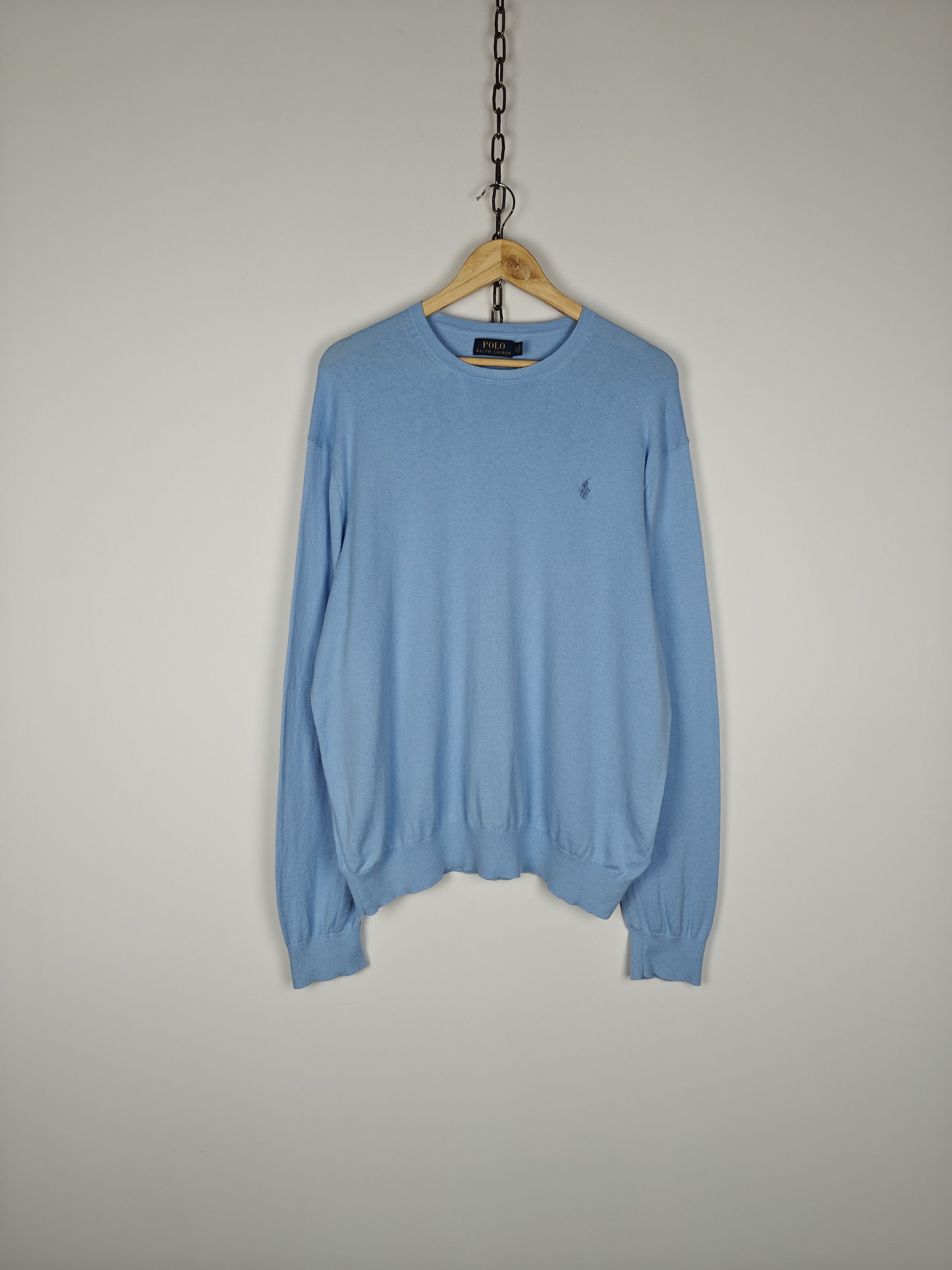 Polo Ralph Lauren Polo Ralph Lauren Sweater Cotton Cashmere Pullover XL Size US XL / EU 56 / 4 - 1 Thumbnail