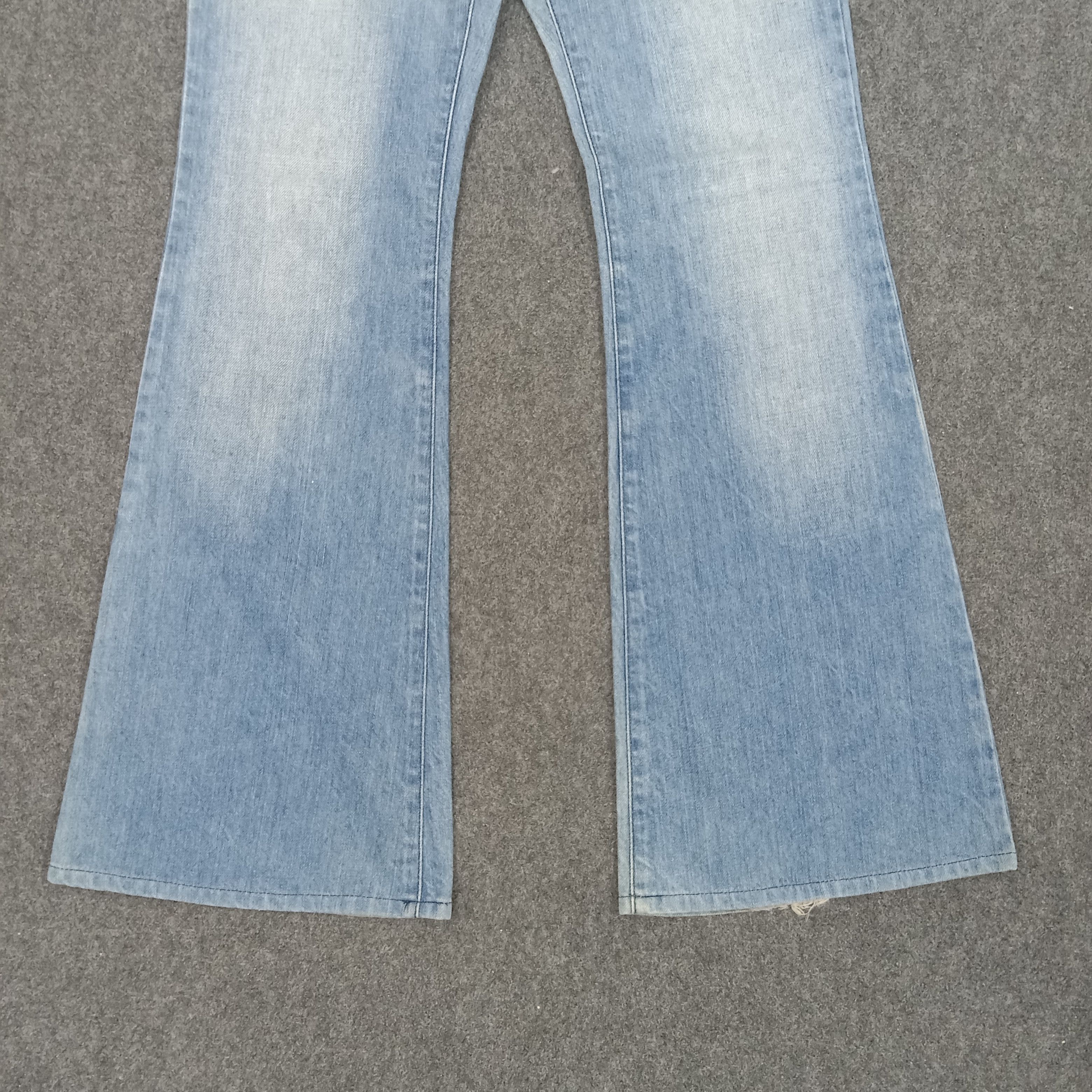 Hysteric Glamour × Japanese Brand × Vintage Hysteric Glamour Japanese Brand Bootcut Denim Jeans Size 28" / US 6 / IT 42 - 8 Thumbnail