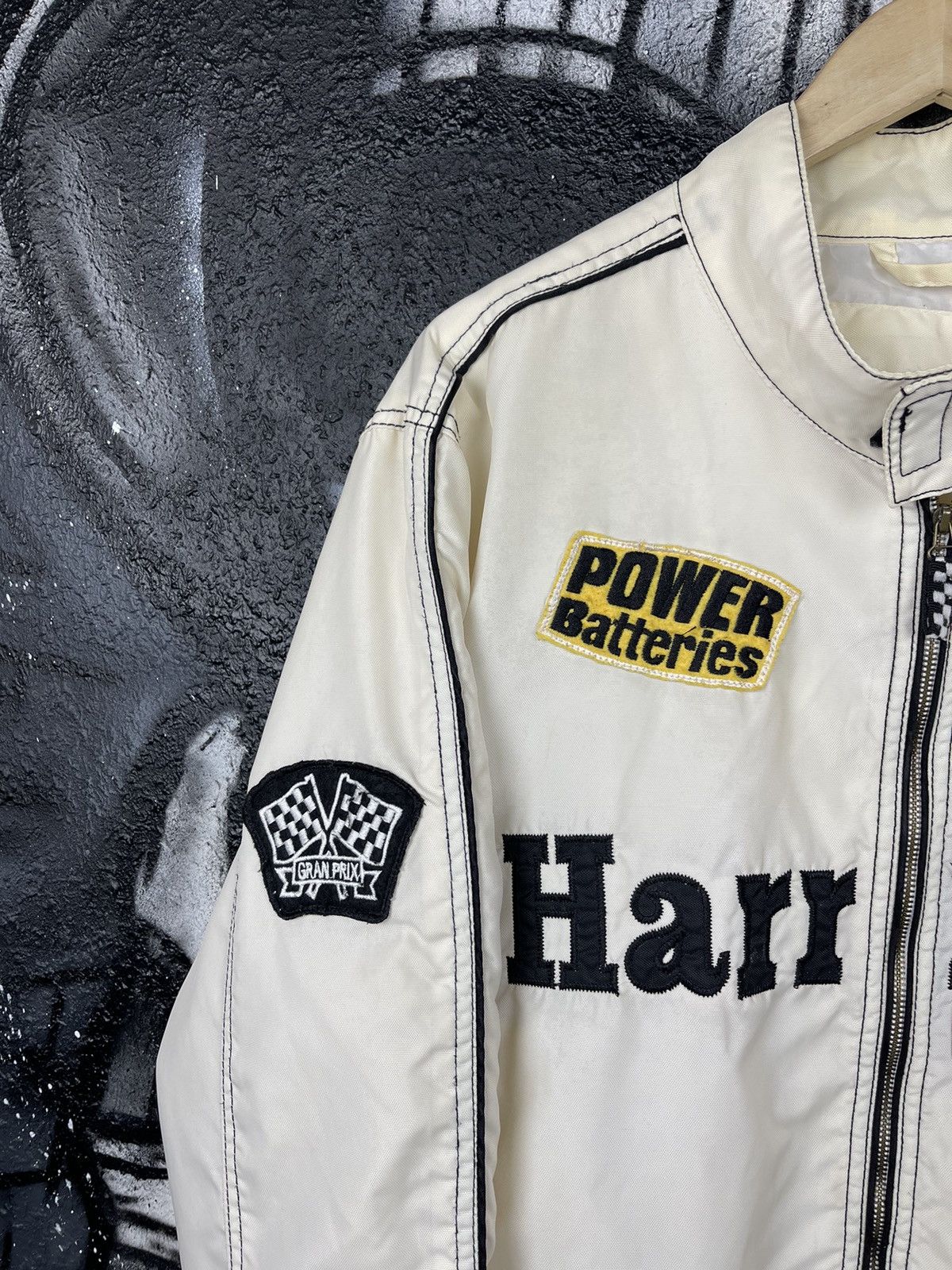 Vintage Harrison Gibson Racing Team Vintage Full Zip Light Jacket Size US XL / EU 56 / 4 - 8 Thumbnail