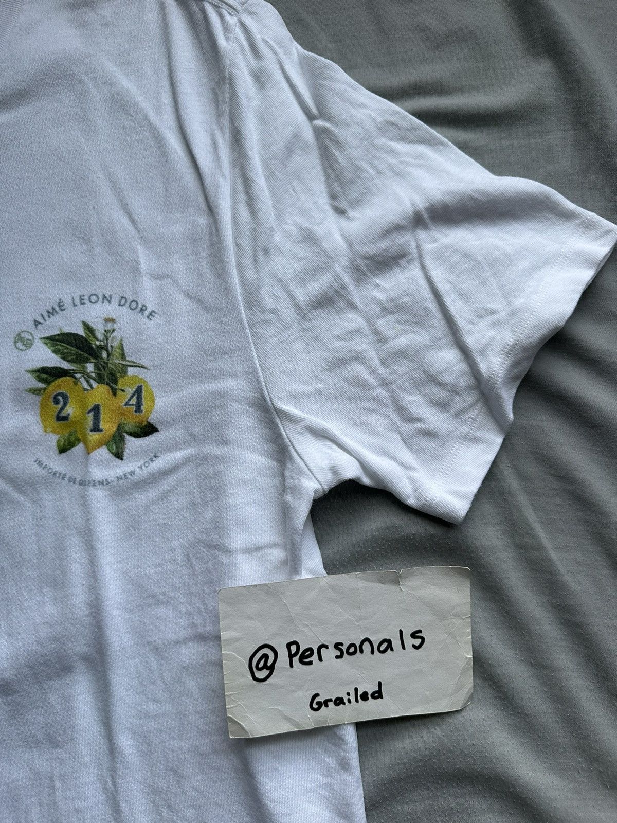 Aime Leon Dore Aime Leon Dore Lemon Tee Small Size US S / EU 44-46 / 1 - 5 Thumbnail
