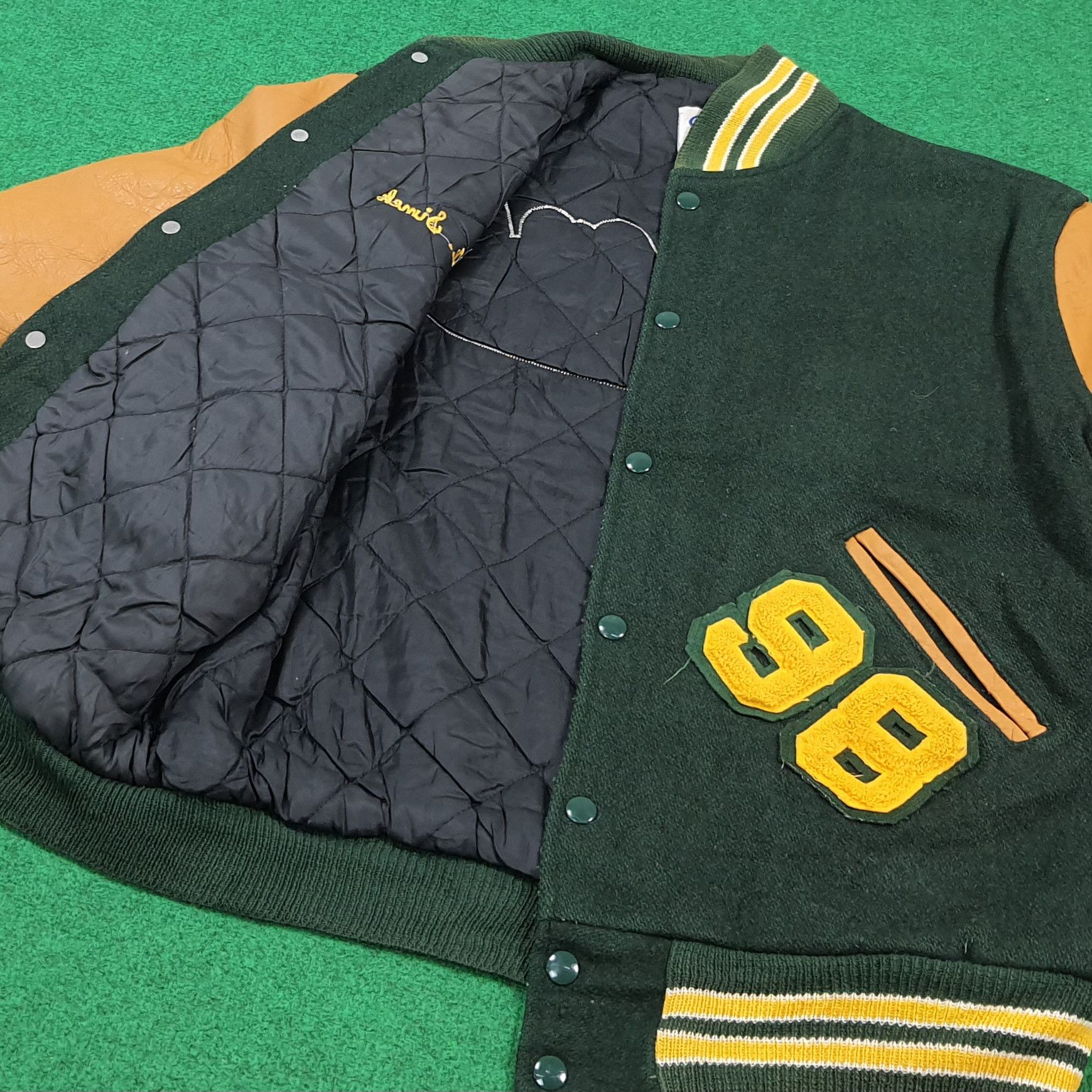 NEFF Vintage NEFF Crystal Lake South Varsity Jacket C304N7 Size US M / EU 48-50 / 2 - 6 Thumbnail