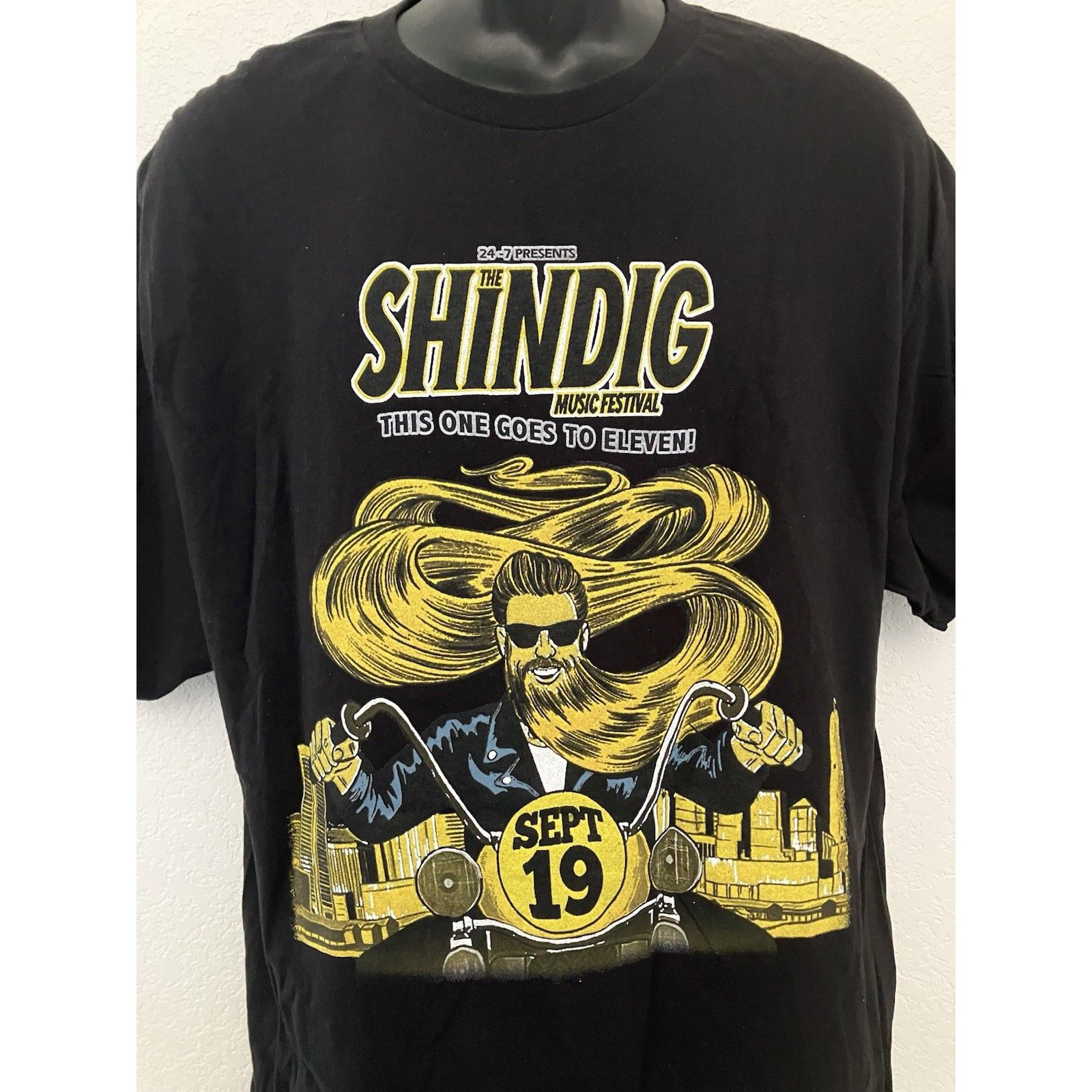 Delta The Shindig 2015 Godsmack Stone Temple Pilots Rock Band Conc Size US XL / EU 56 / 4 - 3 Thumbnail