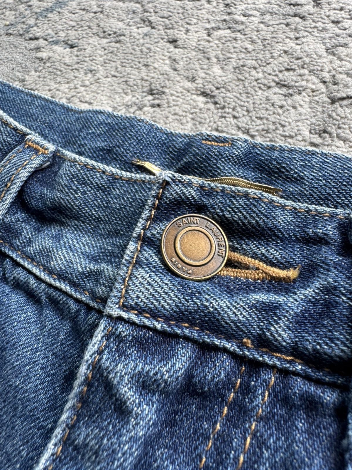 Saint Laurent Paris Saint Laurent Denim Jeans Size 26 Size 25" / US 0 / IT 36 - 6 Thumbnail