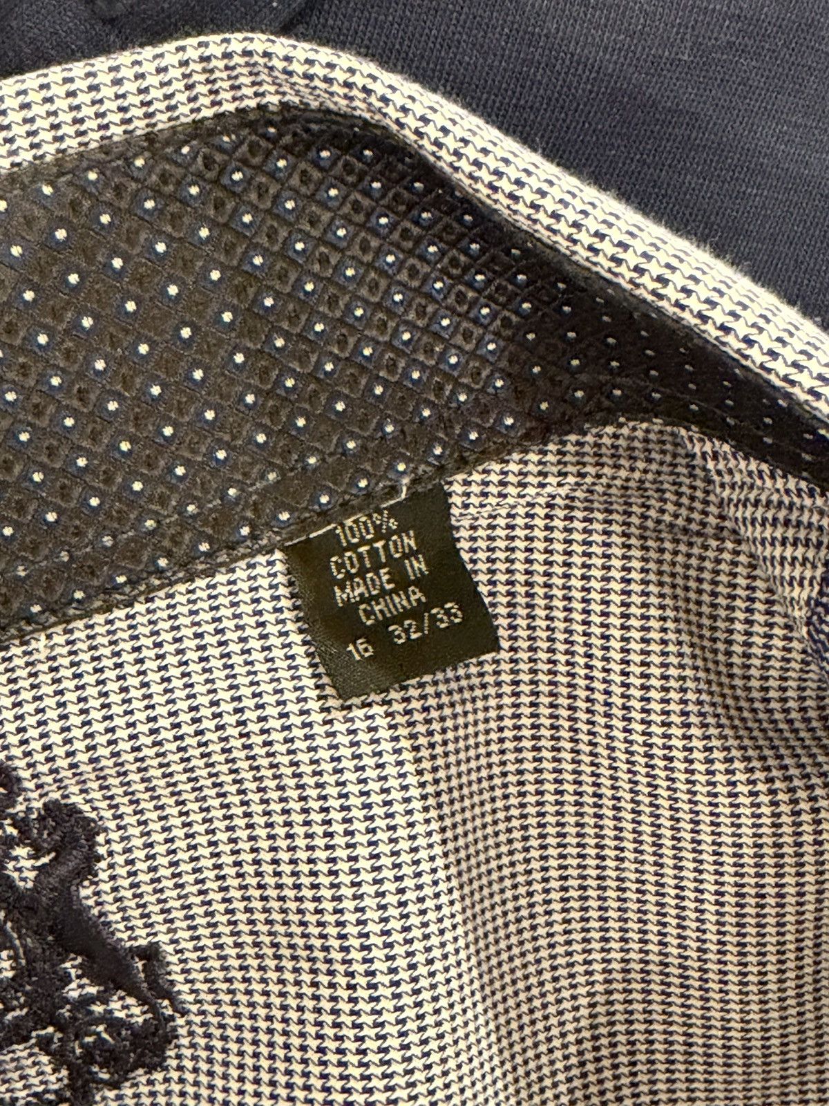 English Laundry Navy Button-up Button-Down 16" 32/33 Size US M / EU 48-50 / 2 - 7 Thumbnail