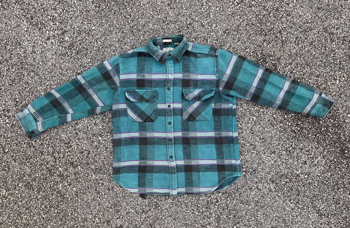 Japanese Brand × Vintage Vintage thick pine grove button up Size US L / EU 52-54 / 3 - 1 Thumbnail