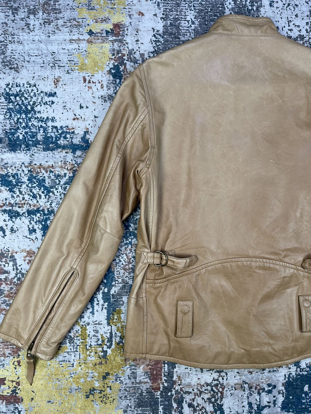 Genuine Leather Crow’s Nest Assymetric Rider Leather Jackets Size US M / EU 48-50 / 2 - 7 Thumbnail