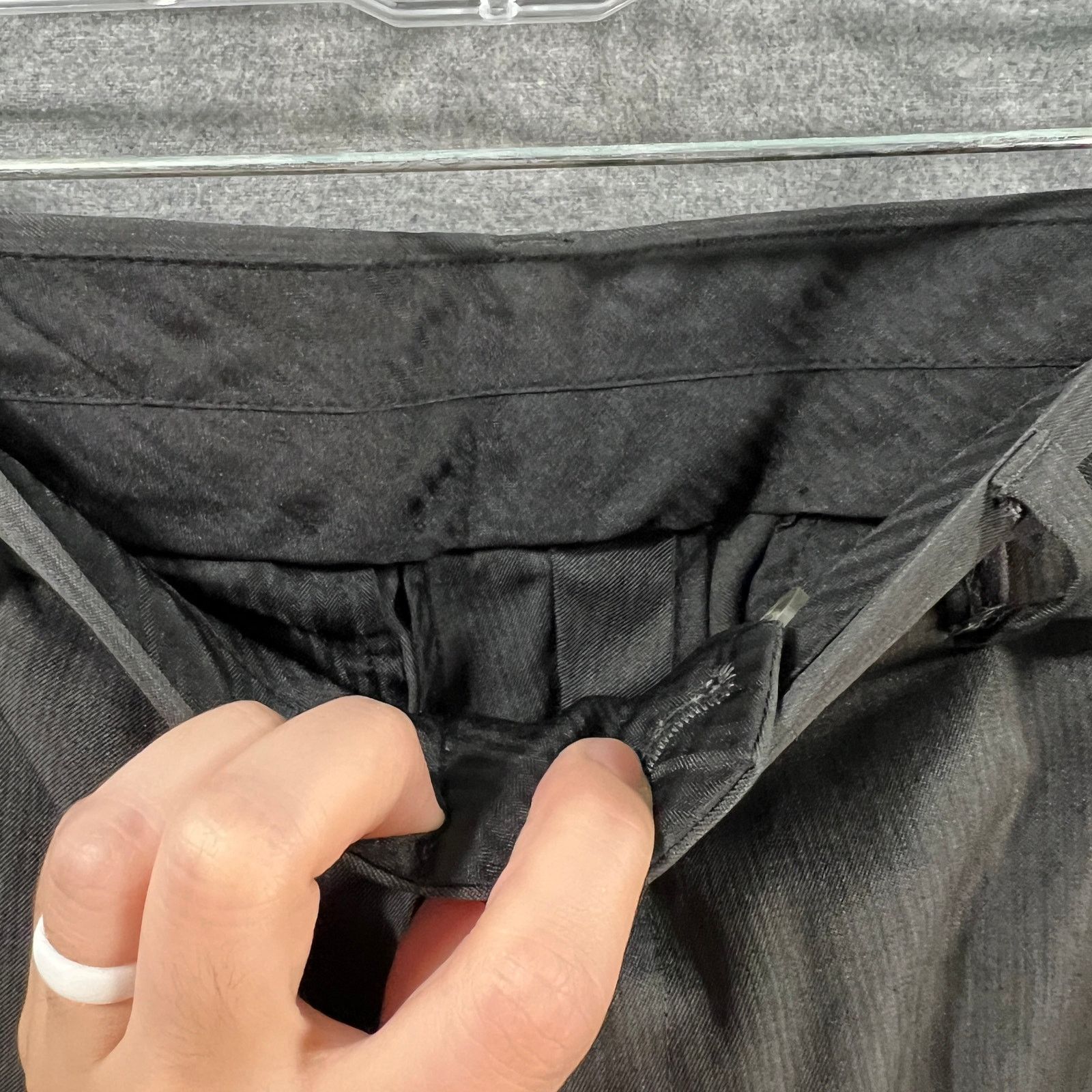 Other VANHEUSEN STUDIO Men's Black Pants Size 32x32 Size US 32 / EU 48 - 10 Thumbnail
