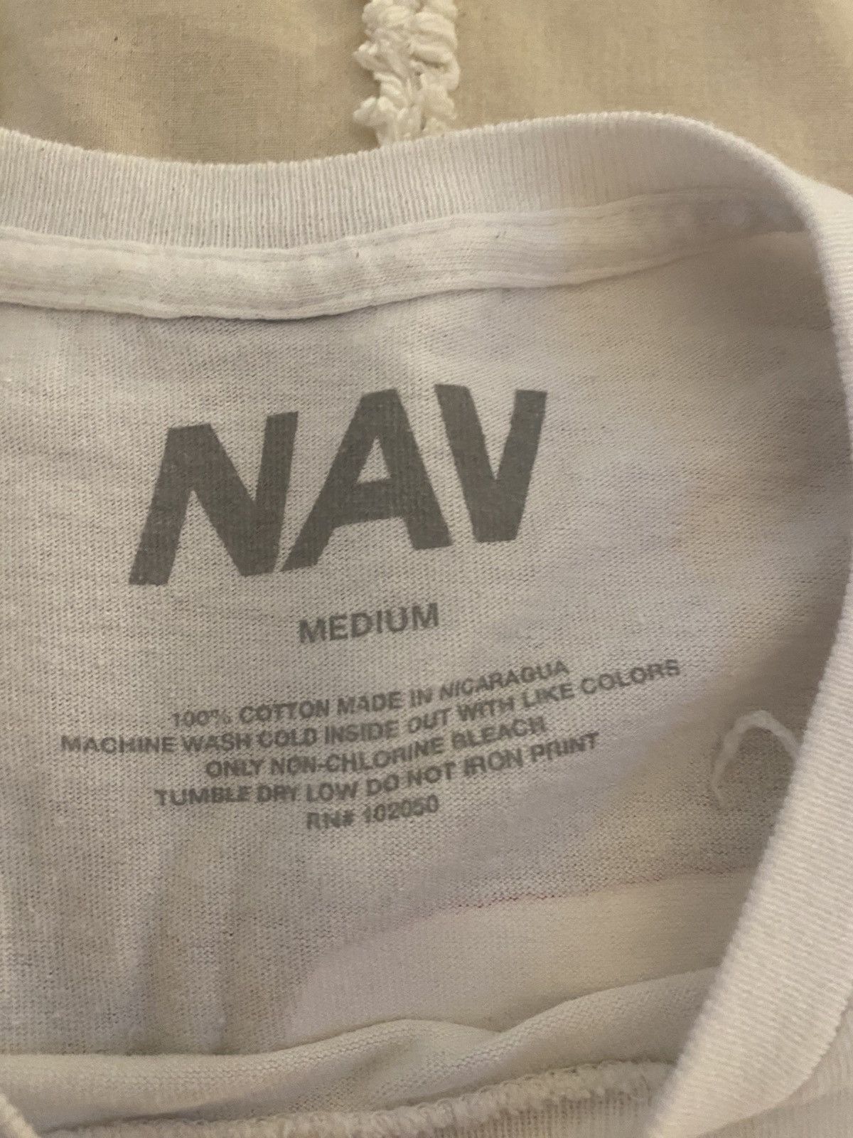NAV × Vlone VLONE X NAV TEE Size US M / EU 48-50 / 2 - 2 Thumbnail