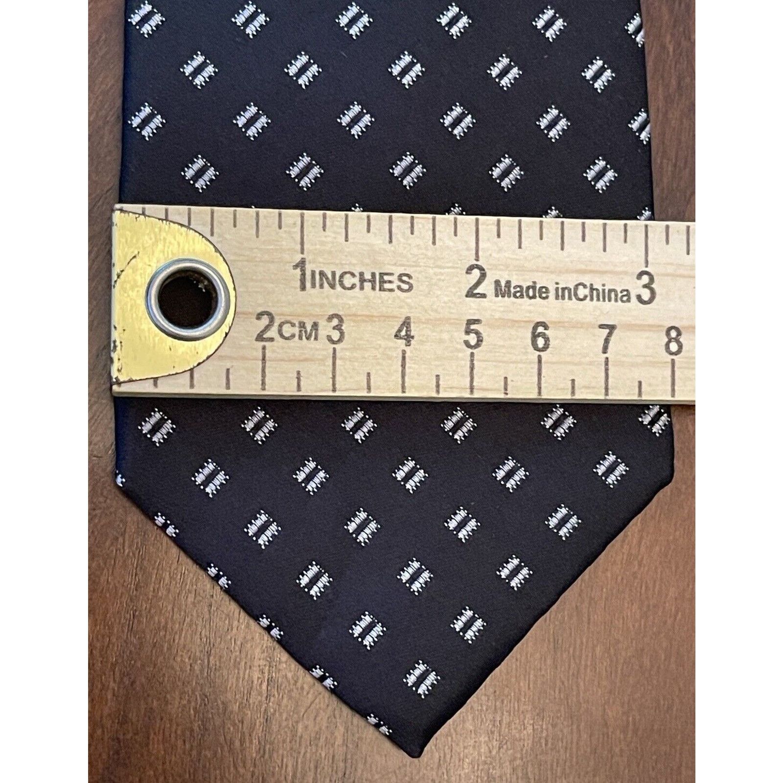Michael Kors Michael Michael Kors Black Gray 100% Silk Made In China Size ONE SIZE - 4 Thumbnail