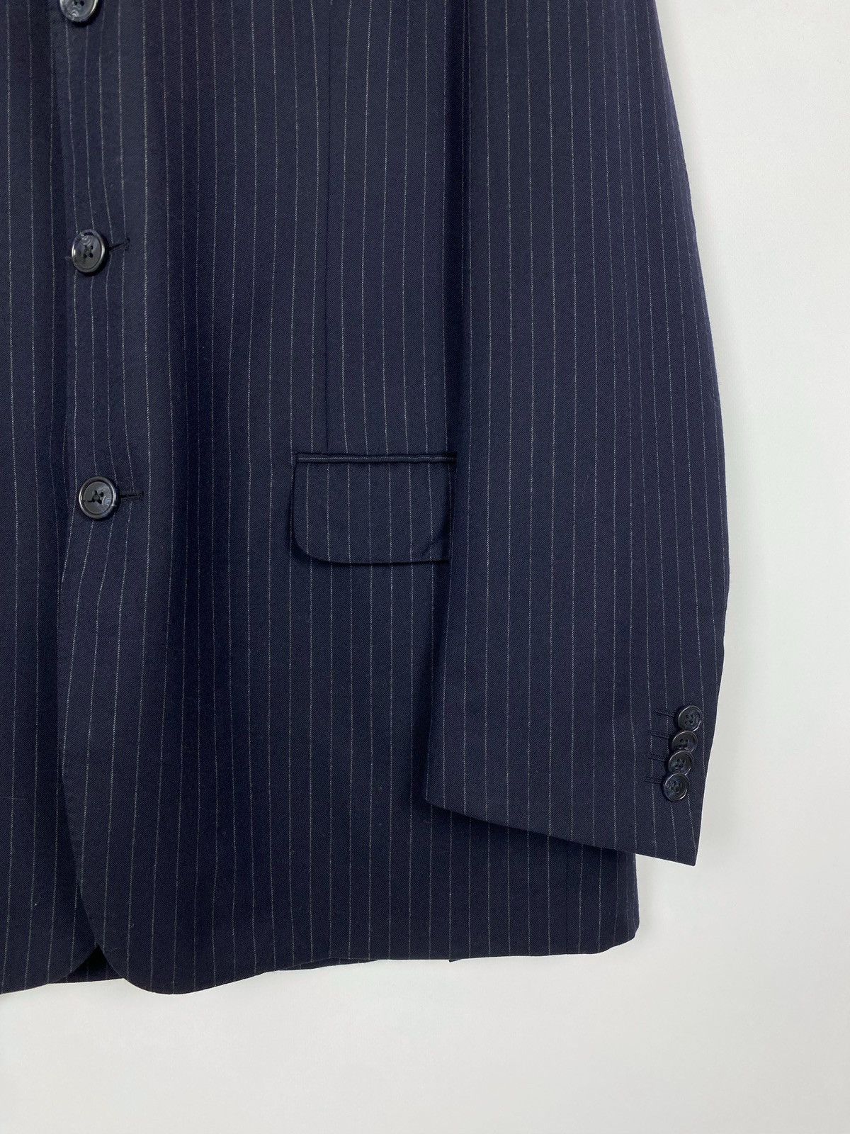 Corneliani Corneliani Striped Blazer Made in Italy Size 52R - 6 Thumbnail
