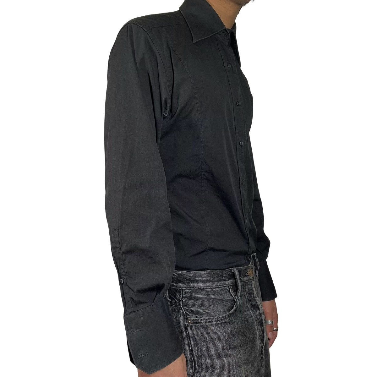 Gucci Gucci "Tom Ford" Black Shirt Size US M / EU 48-50 / 2 - 3 Thumbnail