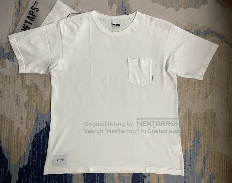 Wtaps Wtaps Pure White Short Sleeve Size US S / EU 44-46 / 1 - 1 Thumbnail