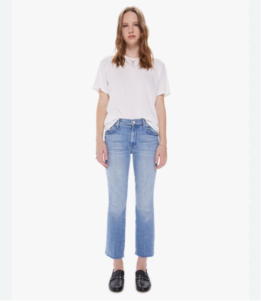 MOTHER EUC Mother size 28 jeans frayed Size 30" / US 8 / IT 44 - 1 Thumbnail