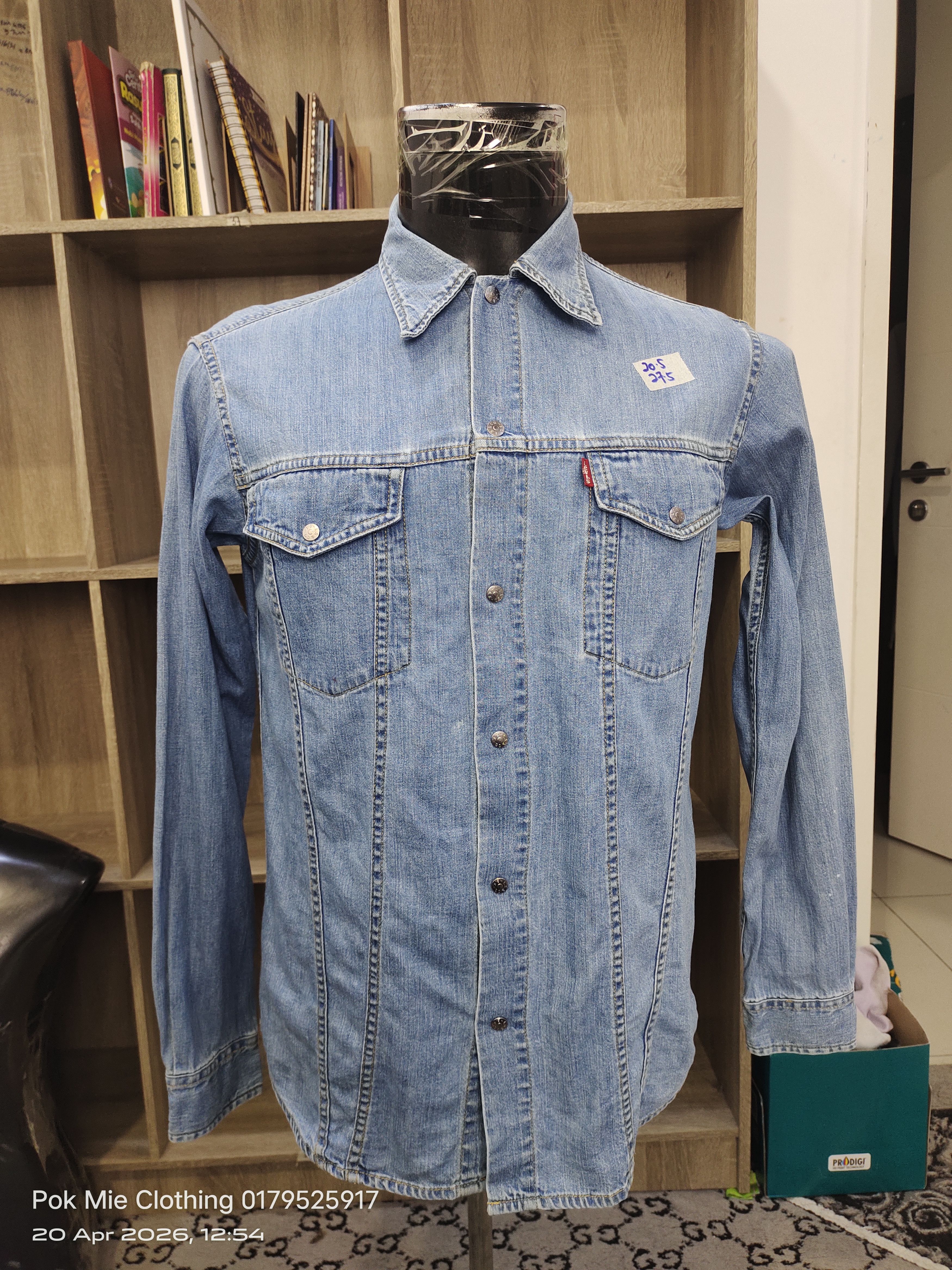Levi's Levi's Vintage Ladies Denim Jacket Snap Button Size M / US 6-8 / IT 42-44 - 1 Thumbnail