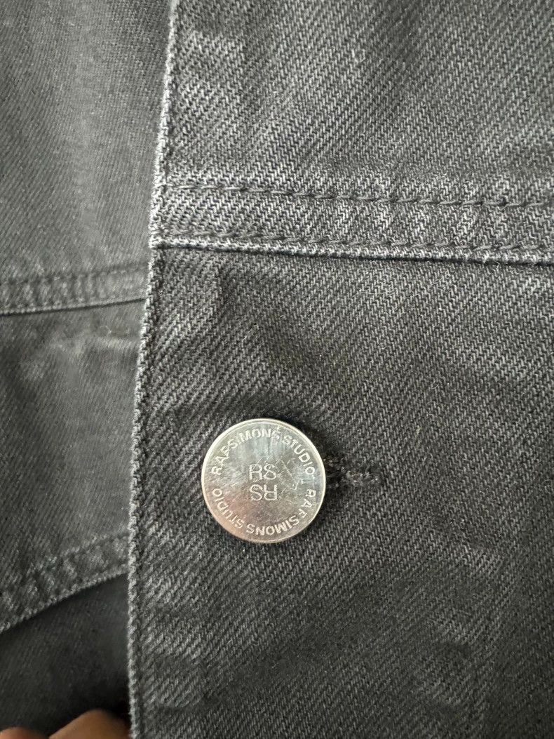 Raf Simons RAF SIMONS Slogan leather tag silhouette jacket 2502-Nextar Size US S / EU 44-46 / 1 - 5 Thumbnail