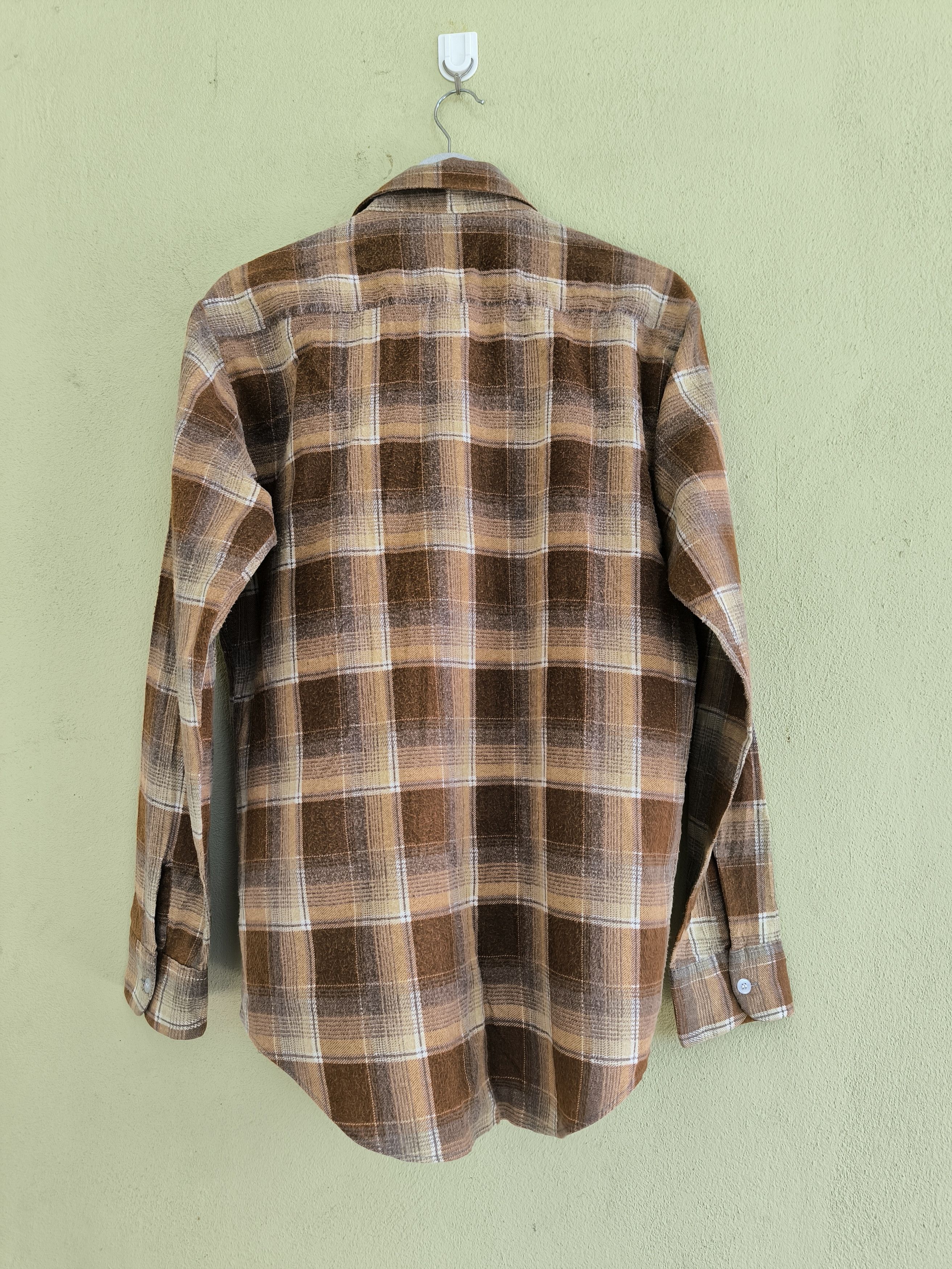 Flannel × Sears × Vintage Vtg SEARS flannel shirt Size US M / EU 48-50 / 2 - 6 Thumbnail