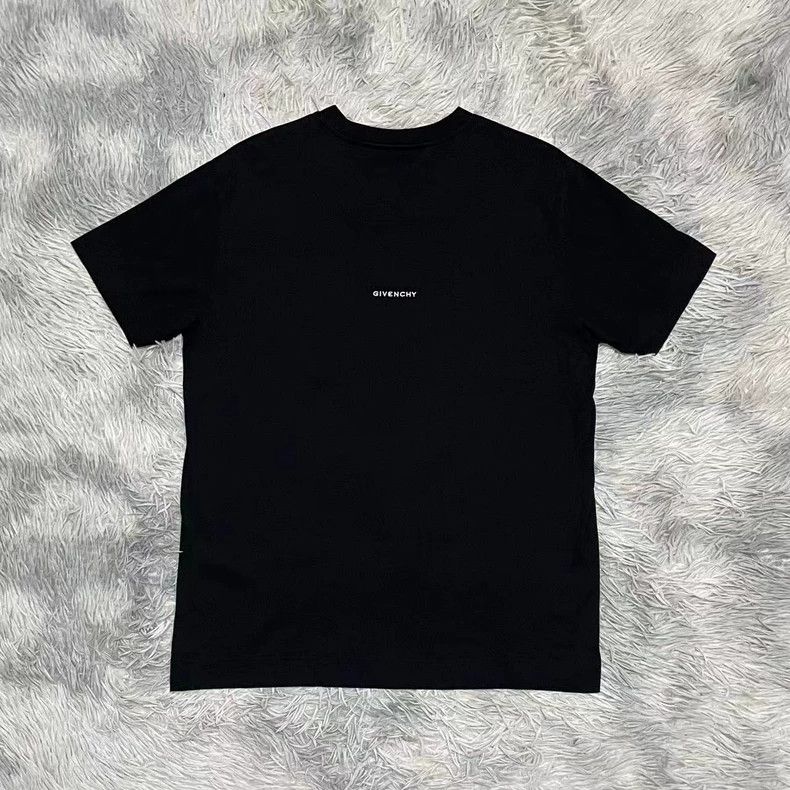 Givenchy Givenchy Alphabet Embroidered Logo Short Sleeve T-Shirt 250 Size US M / EU 48-50 / 2 - 2 Thumbnail