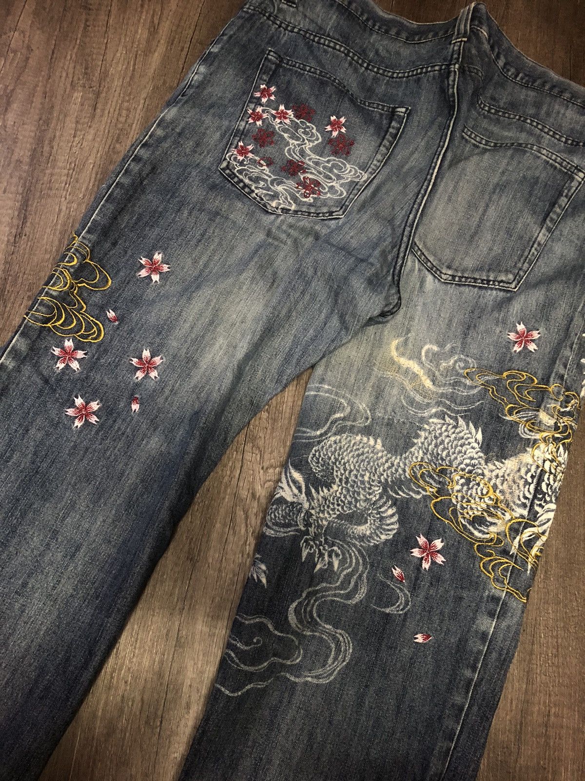 Designer × Japanese Brand VOMANIE JAPANESE JEANS SUKAJAN STYLE Size US 40 / EU 56 - 4 Thumbnail