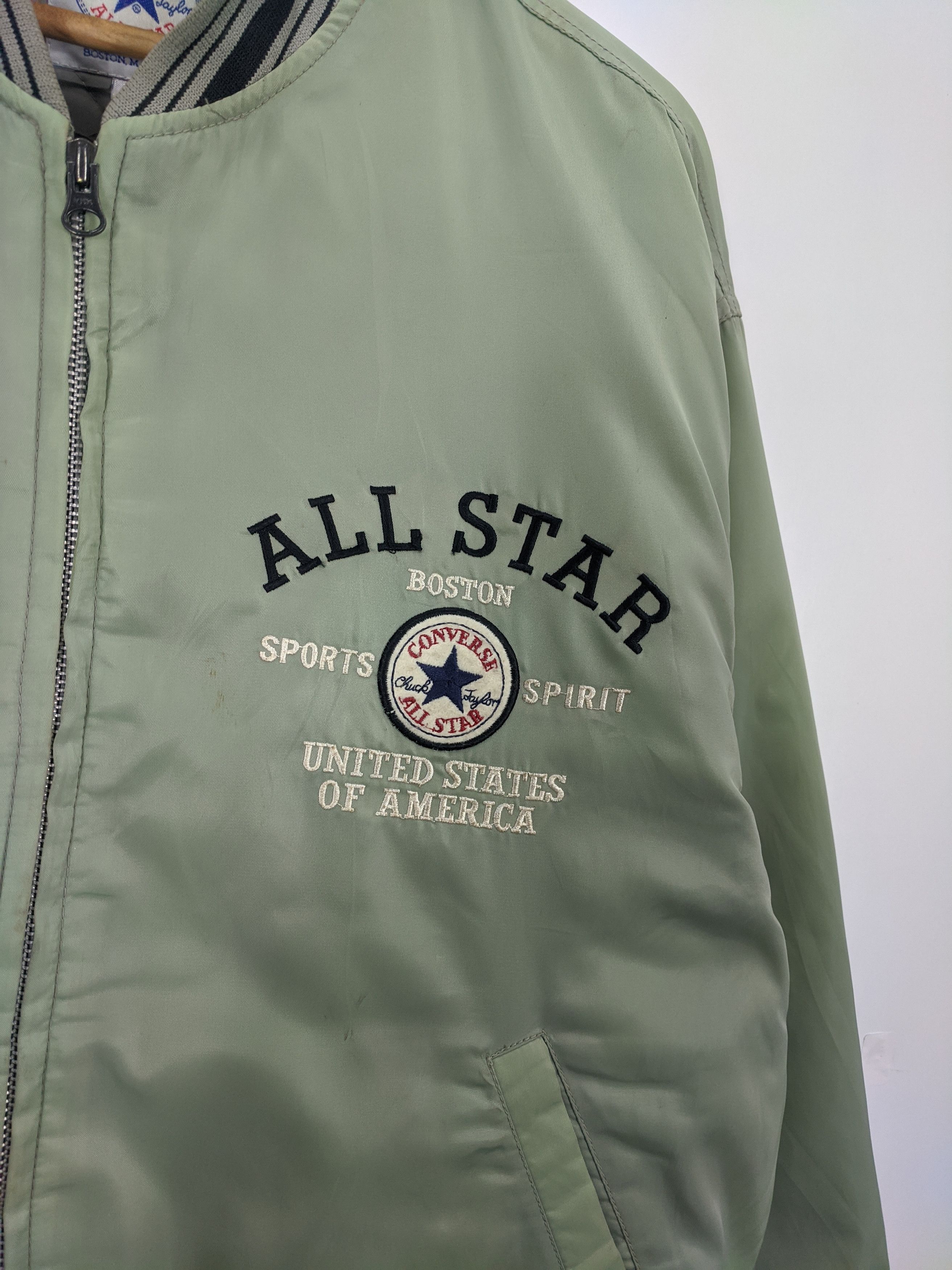 Converse Vintage 90s Converse Bomber Varsity Jacket J0324 Size US M / EU 48-50 / 2 - 6 Thumbnail