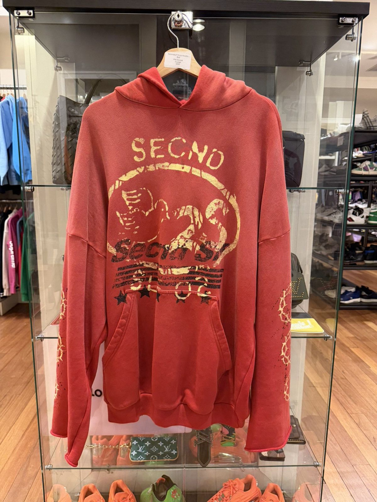 Other SecndSlf Ornis Vintage Washed Hoodie Size US XL / EU 56 / 4 - 1 Thumbnail