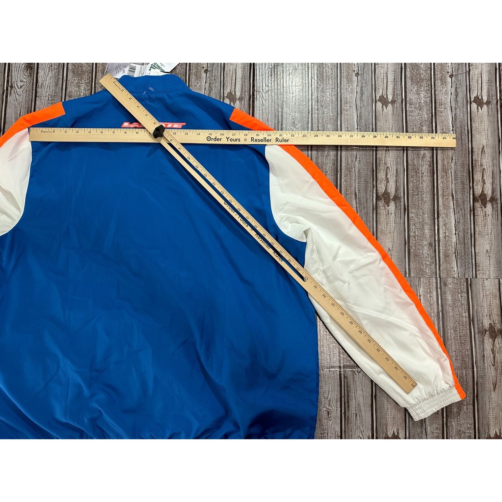 Lacoste Lacoste Sport Zip Up Jacket Logo Color Blue orange Size 3XL Size US XXL / EU 58 / 5 - 9 Thumbnail