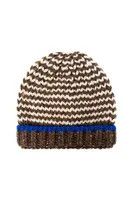Bottega Veneta o1loc1c0724 Size: M / 718066 Wool Zig-Zag Beanie Multicolor Size ONE SIZE - 2 Thumbnail