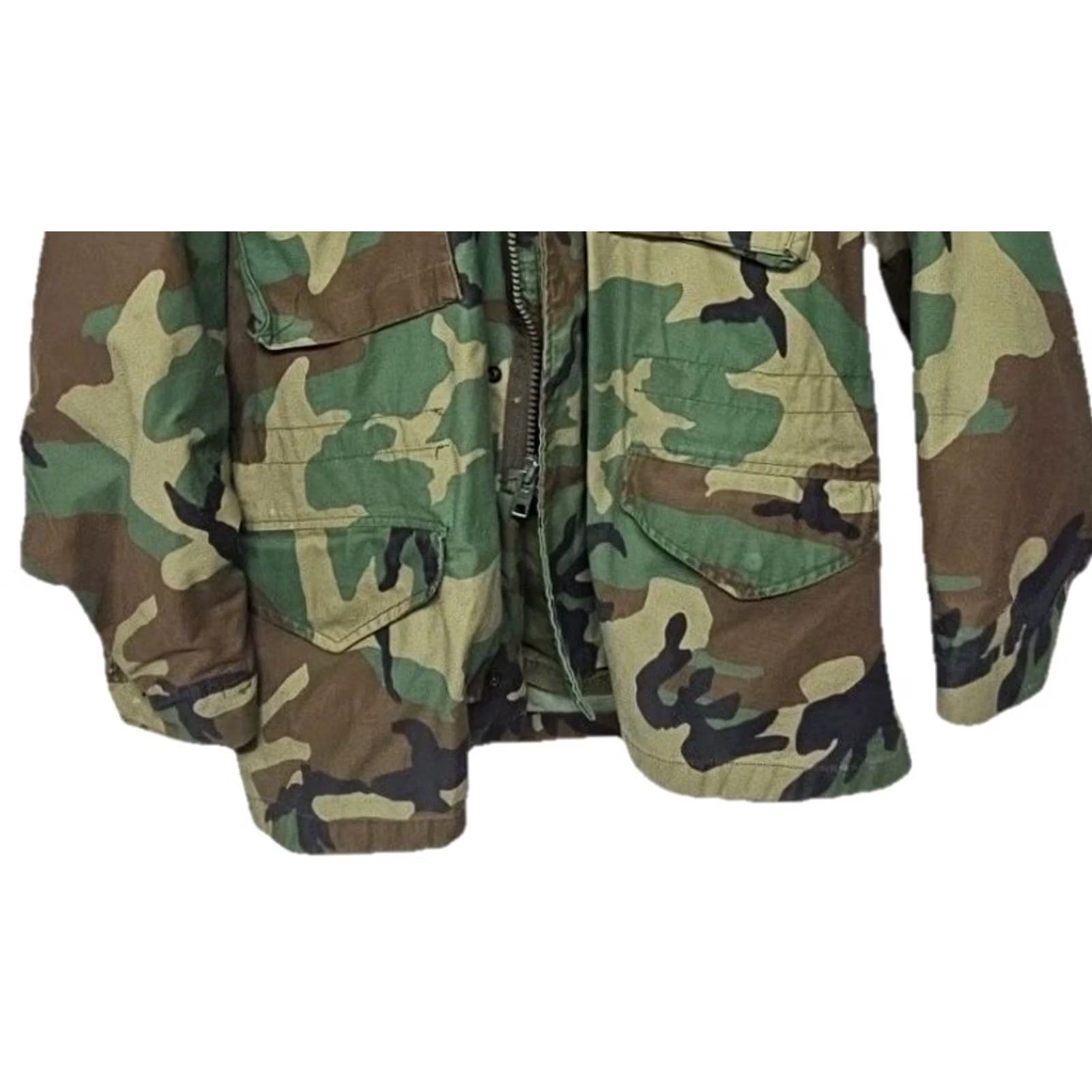 Vintage VINTAGE Medium M65 Coat Camouflage Army Military Jacket Men Size US M / EU 48-50 / 2 - 3 Thumbnail