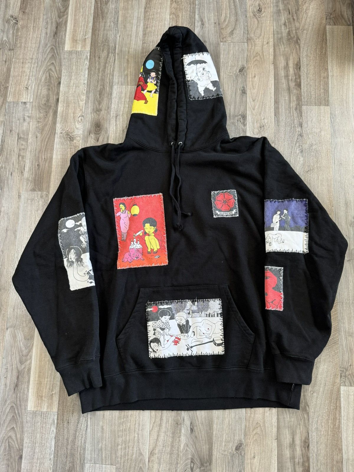 Supreme Supreme Toshio Saeki Hooded Sweatshirt | Grailed