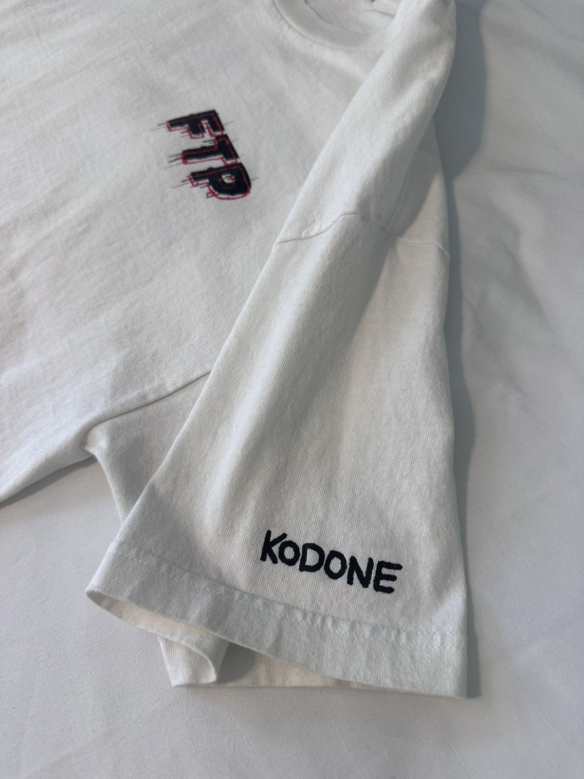 Fuck The Population FTP X Kodone collab FTP logo shirt white size XL Size US XL / EU 56 / 4 - 3 Thumbnail