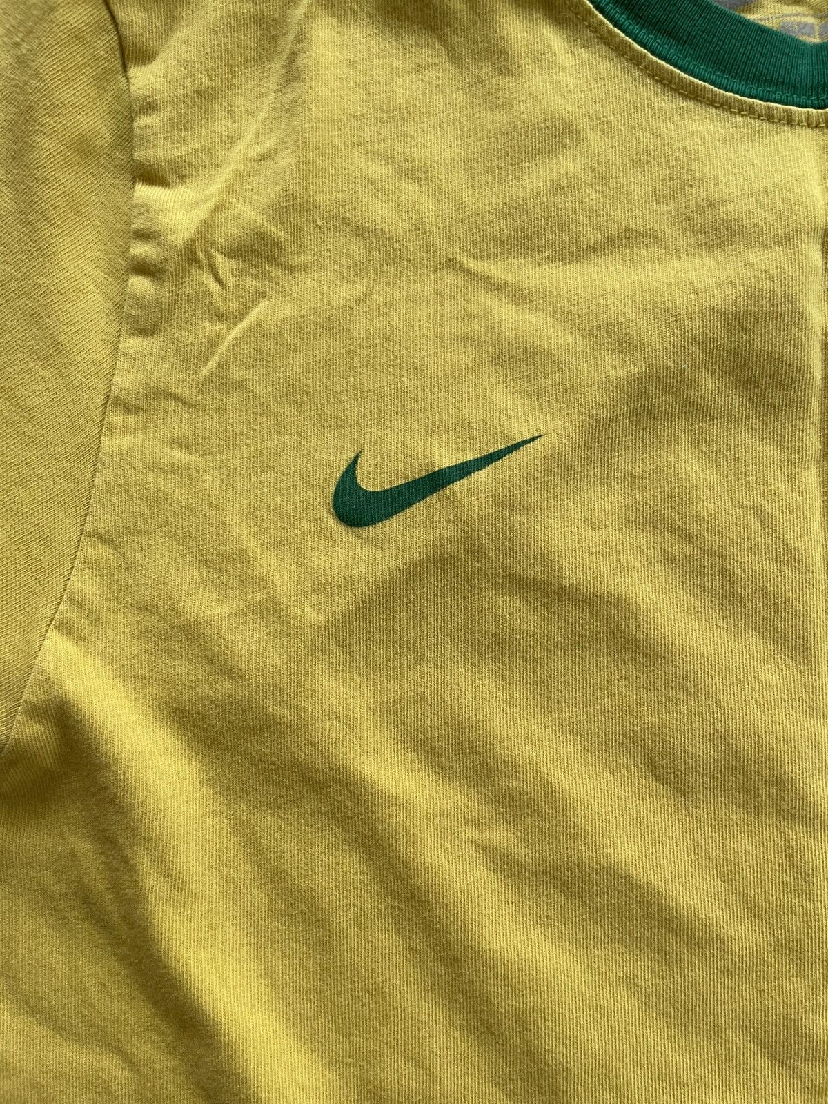 Nike Nike Brazil National Team Vintage Football Tee Size US L / EU 52-54 / 3 - 5 Thumbnail