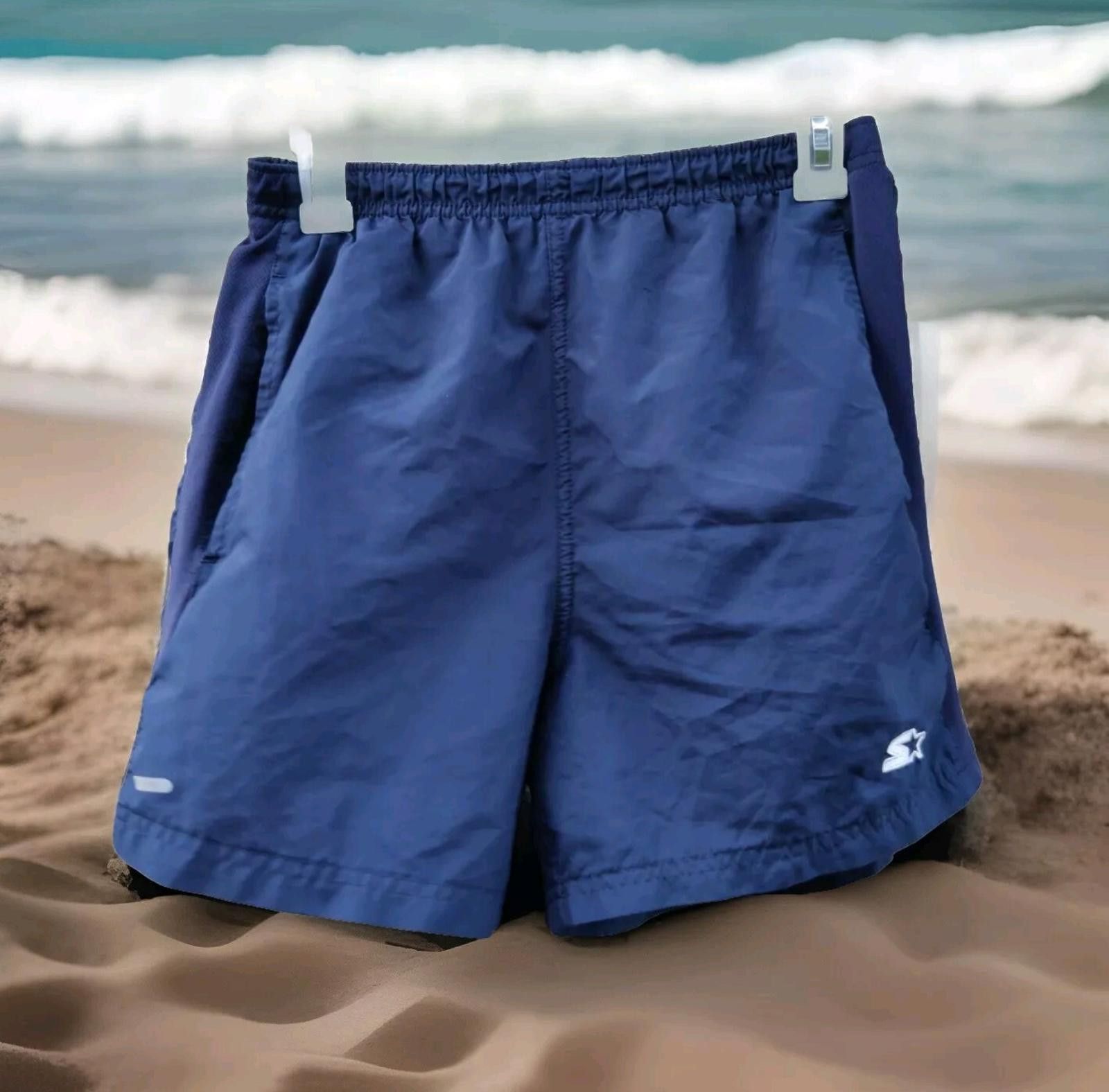 Starter Starter Dri-Star Swim Trunks Shorts Small S 28-30 Navy Dark Size US 30 / EU 46 - 1 Thumbnail