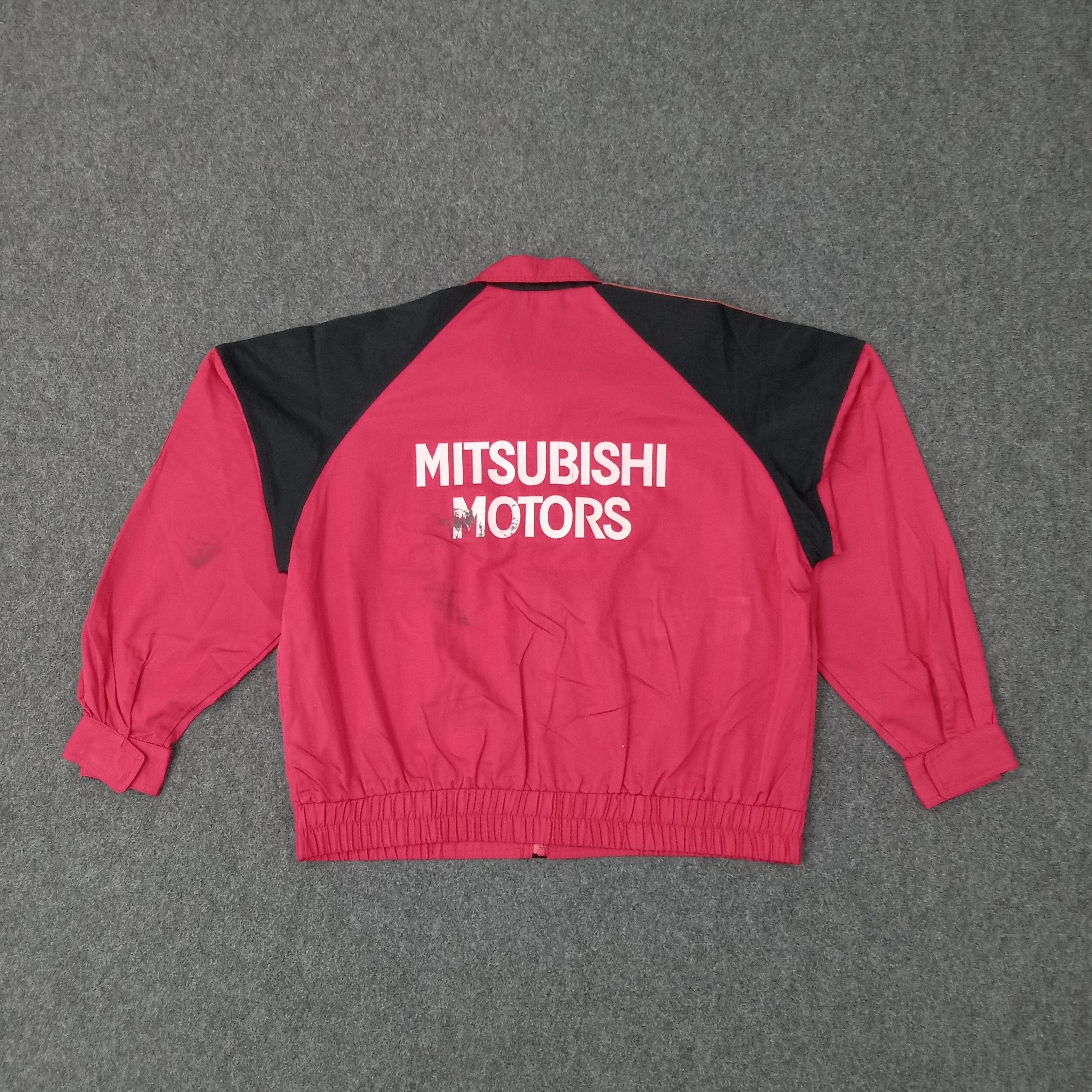 Japanese Brand Mitsubishi Motors Japanese Racing Windbreaker Jacket C257N28 Size US L / EU 52-54 / 3 - 1 Thumbnail