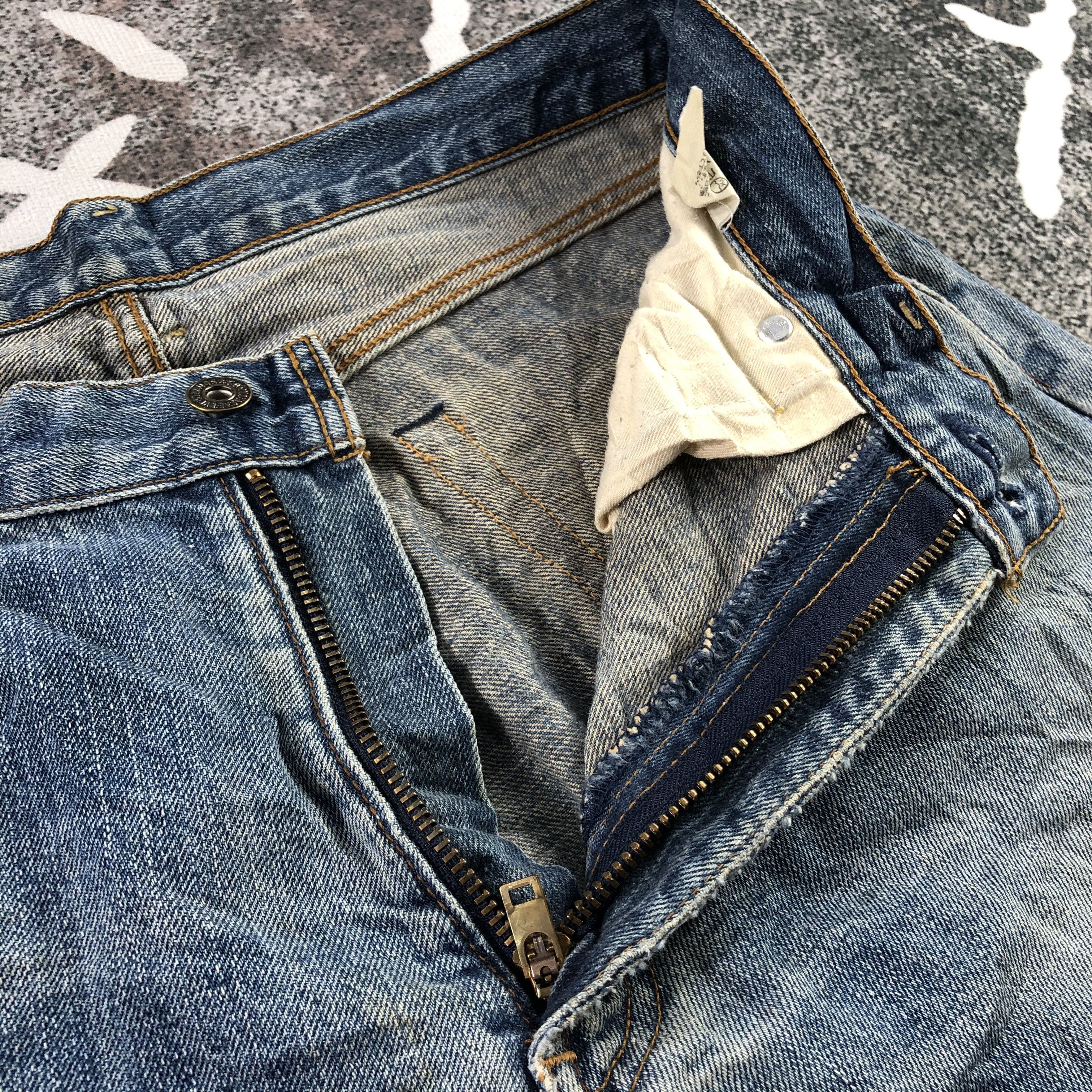 Levi's Vintage Levi's 503 Jeans Distress Faded Blue Denim KJ1457 Size US 31 - 8 Thumbnail