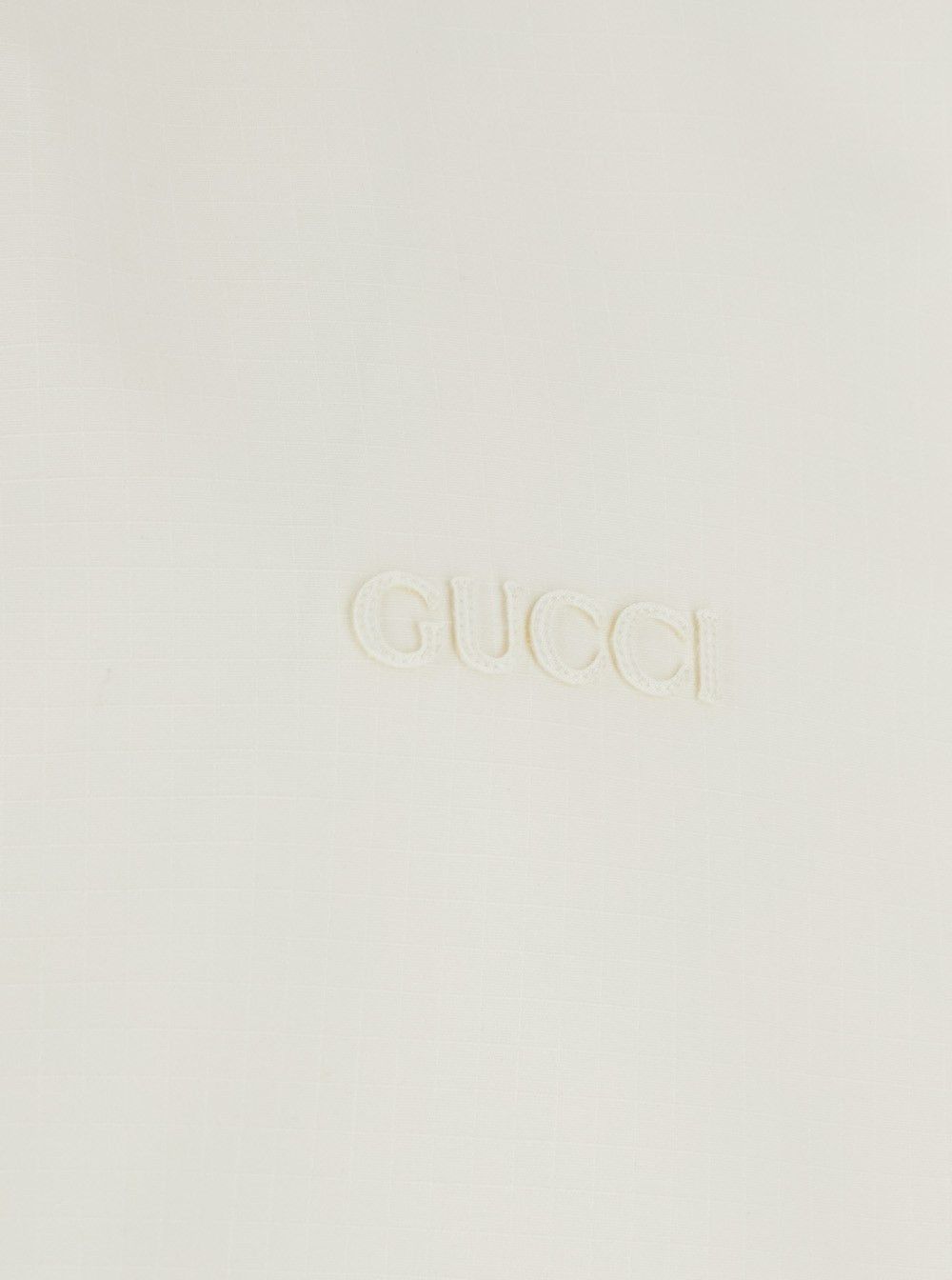 Gucci o1la5ras0426 Logo Zip Jacket in White Size US L / EU 52-54 / 3 - 3 Thumbnail