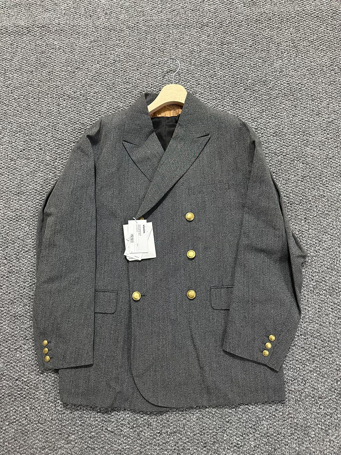 Visvim VISVIM 24AW Gray Double-Breasted Suit Size US L / EU 52-54 / 3 - 1 Thumbnail