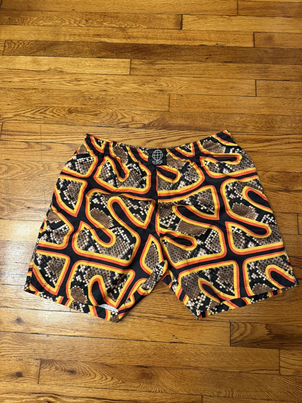 SSS World Corp SSS world Corp Phyton Snake Swim Trunk Shorts Size XL Size US 36 / EU 52 - 1 Thumbnail