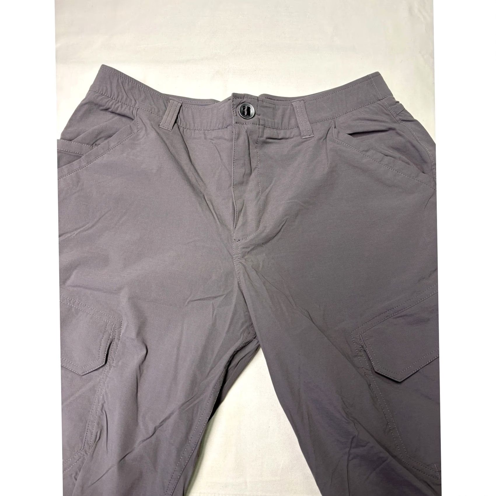 Under Armour Under Armour Cargo Pants Men Loose Fit Gray 34x30 Nylon Outdoor Size US 34 / EU 50 - 3 Thumbnail